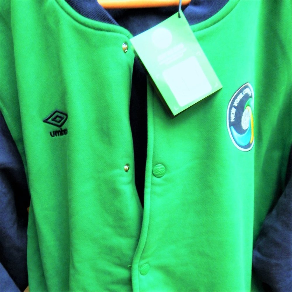 NWT Jacket Men Soccer Umbro XL, 2XL 61022U Pele's US team NY Cosmo Retail $110 - Picture 5 of 8
